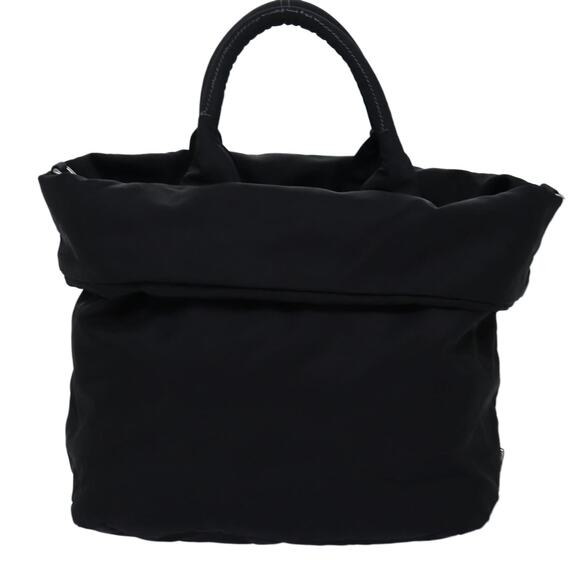 PRADA Hand Bag Nylon Black - Picture 3 of 13
